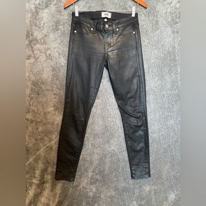 Paige Jeans Women's 27‎ Black Verdugo Ultra Skinny Ankle Pants